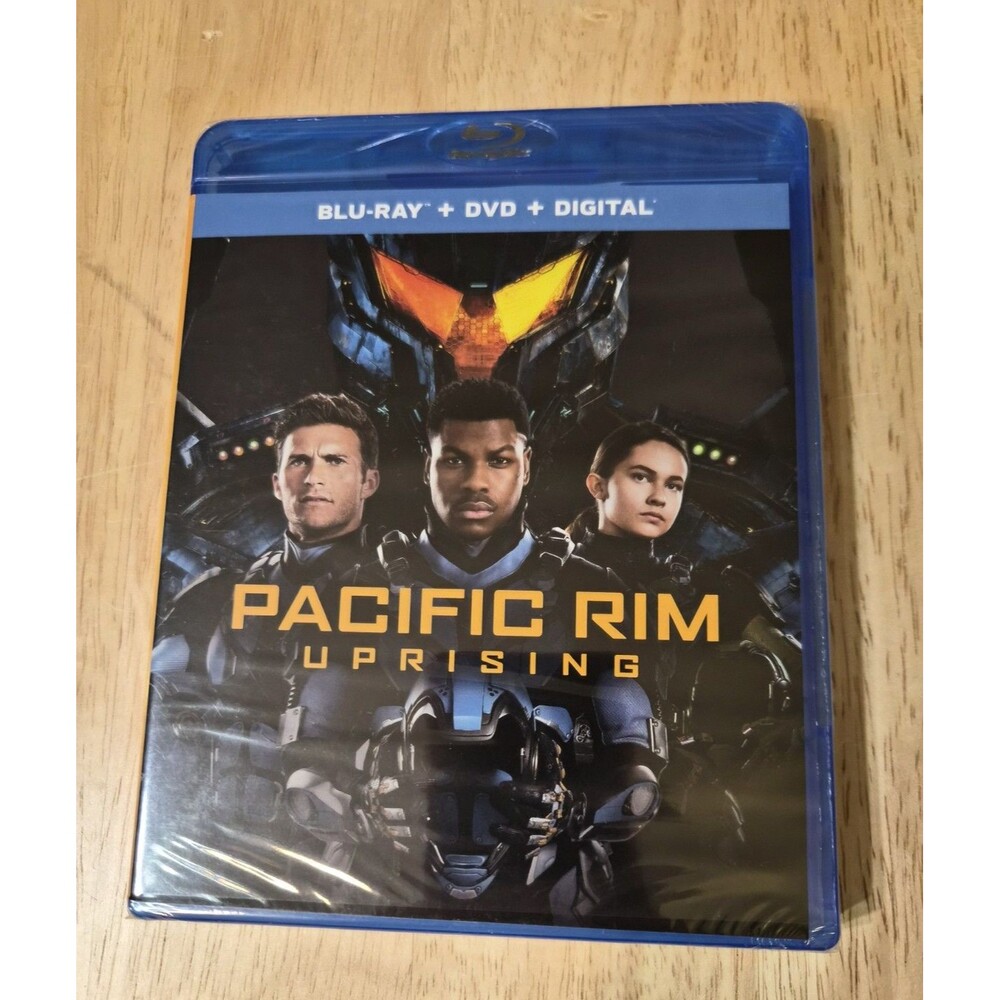 Pacific Rim - Uprising Blu-ray and DVD Scott Eastwood NEW and SEALED